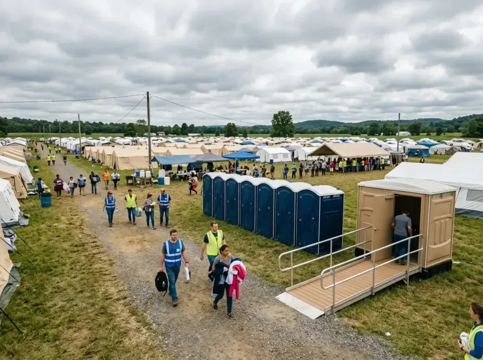 disaster-relief-camp-restrooms-010 — frequently asked questions, Dumpster & Portable Bathrooms Rental in Westbrook Center, CT